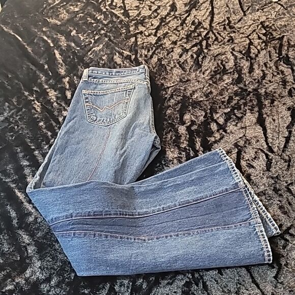 Adriano Goldschmied The Fringe Flare Bell Bottom Vintage Jeans. - Picture 14 of 14